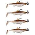Senshu Real Fin Shad 8 Ready2Catch 8cm 11g 4er Magic Motoroil