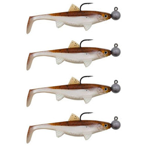 Senshu Real Fin Shad 8 Ready2Catch 8cm 11g 4er Magic Motoroil