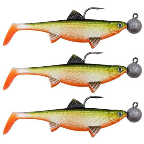 Senshu Real Fin Shad 12 Ready2Catch 12cm 25g 3er Orange Belly