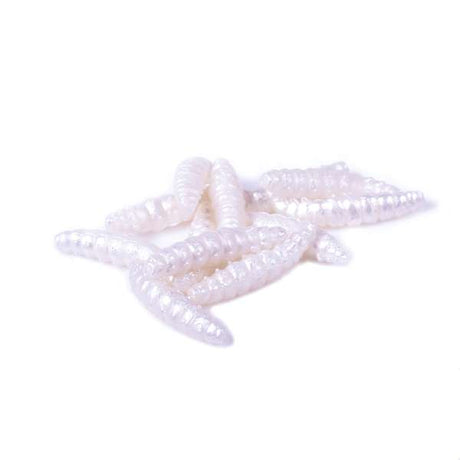 Libra Lures Larve 3cm 15er Set Silver Pearl