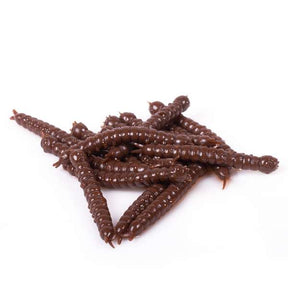 Libra Lures Slight Worm Silberperle 3,8cm 15er Brown