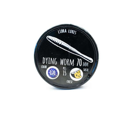 Libra Lures Dying Worm 7 cm | 15 Stk