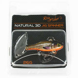 Roy Fishers Natural 3D Jig Spinner Hot Carp 26g