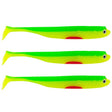 Eurocatch Fishing Zander Gummifisch Shad 12cm, 5 Stk UV Firetiger - 20cm
