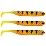 Eurocatch Fishing Zander Gummifisch Shad 12cm, 5 Stk UV Barsch - 20cm