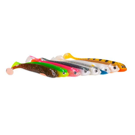 Eurocatch Fishing Zander Gummifisch Shad 12cm, 5 Stk