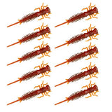 Senshu Nymph Crawler 4cm, 10 Stk Motoroil Red FLK