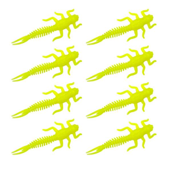 Senshu May Fly 5cm, 8 Stk Yellow Fluo