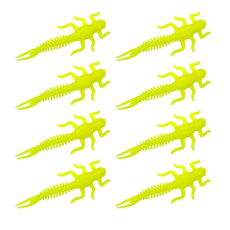 Senshu May Fly 5cm, 8 Stk Yellow Fluo