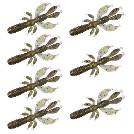 Senshu Flapping Craw 6.5cm, 2.75g, 7 Stk Silver Bug