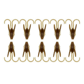 Tackle Porn Bug Ants Brauner Krabbel 3,5cm 0,75g 10 St.