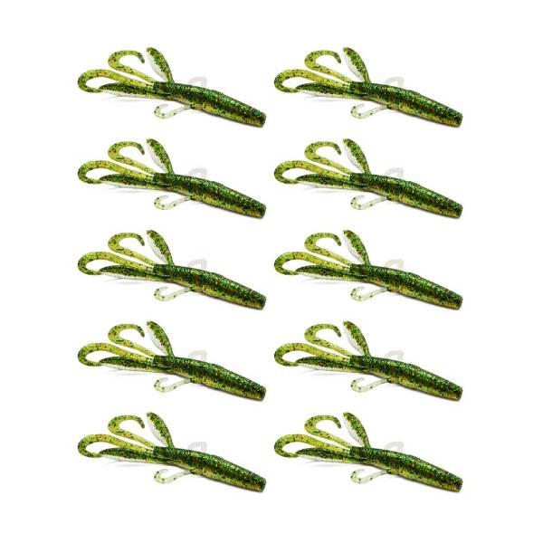 Tackle Porn Flabby Flactor 9.5cm, 5g, 10 Stk Glowy Green