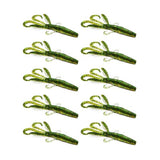 Tackle Porn Flabby Flactor 9.5cm, 5g, 10 Stk Glowy Green