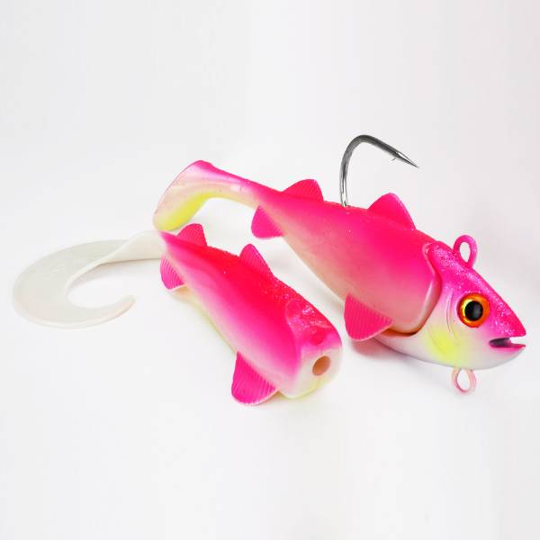 Team Deep Sea Gummific High Tide Sea Shad UV-Rosa Prinzessin 300g