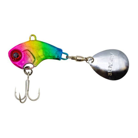Senshu Tetracup Jig Spinner 65mm 10g Grün Gelb Pink Yellow Blue