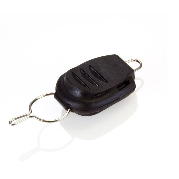 Senshu Rollenschnurclip Schwarz