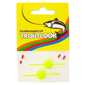 Troutlook Plug-in Pilot Gelb 2 Stück 14mm