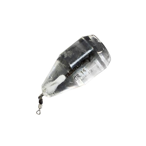 Troutlook Glasblei Ghost mit Wirbel 15g
