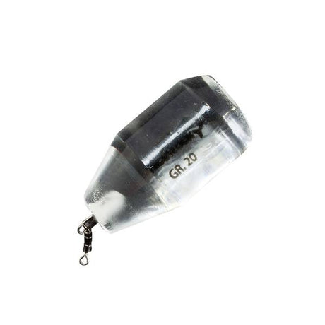 Troutlook Glasblei Ghost mit Wirbel 20g