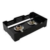 Eurocatch Edelstahl Tischräucherofen Deluxe 40x25x19cm