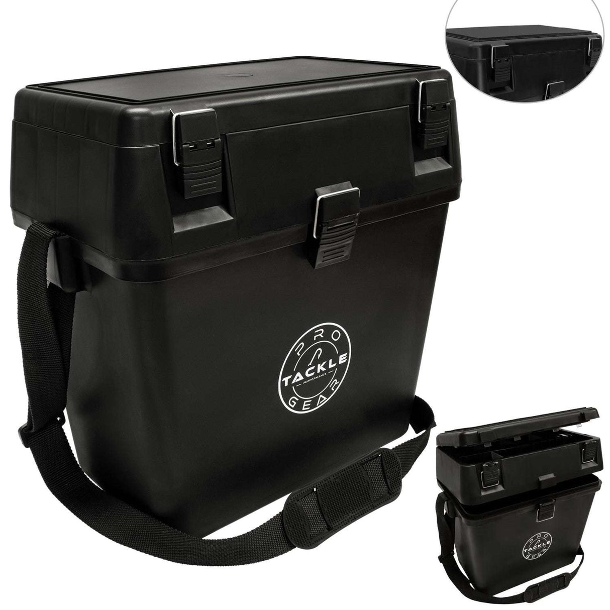 Eurocatch Pro Tackle Allround-Angelkoffer – Sitzkoffer