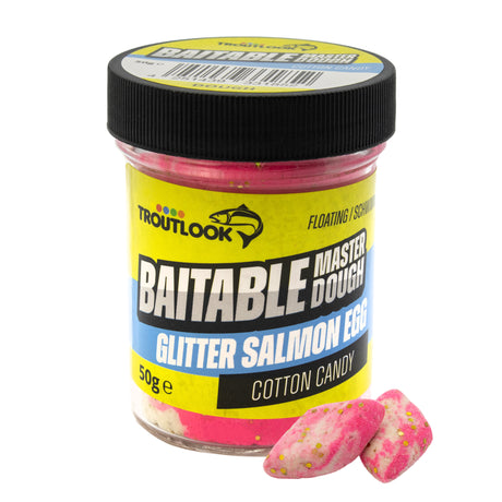 Troutlook Master Dough Forellen Teig 50g Cotton Candy Salmon
