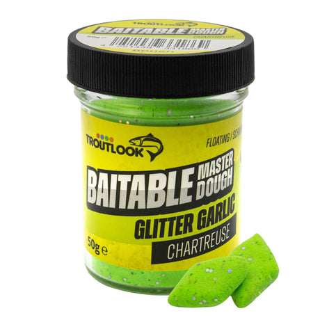 Troutlook Master Dough Forellen Teig 50g Chartreuse Garlic