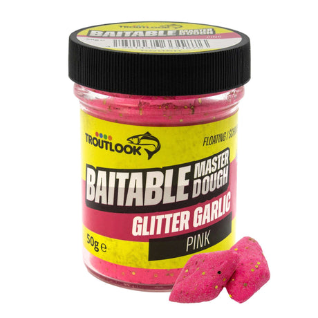 Troutlook Master Dough Forellen Teig 50g Pink Glitter Garlic