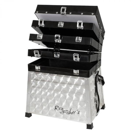 Roy Fishers Sitzkiepe 4 Schubladen