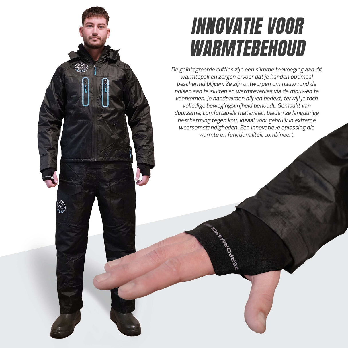 Pro Tackle Performance Thermoanzug – 2-teilig & Wasserdicht