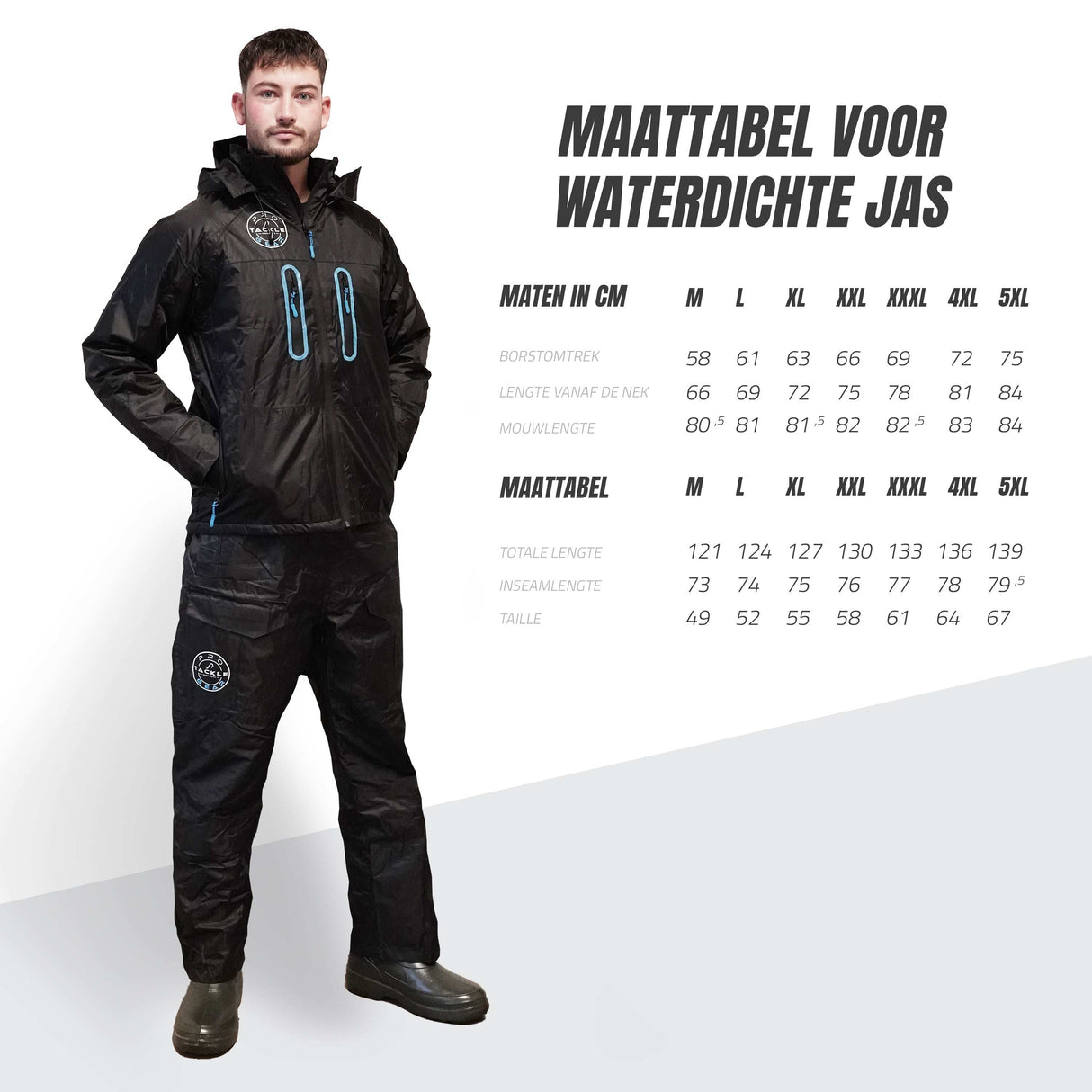 Pro Tackle Performance Thermoanzug – 2-teilig & Wasserdicht