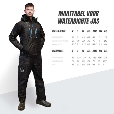 Pro Tackle Performance Thermoanzug – 2-teilig & Wasserdicht