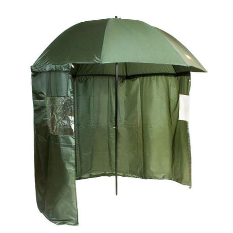 BAT-Tackle PVC-Regenschirm Grün 2,20 m