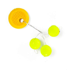 Troutlook Pilot Spy Ball Gelb 10mm (3 Stück)