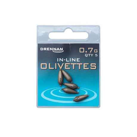 Drennan In-Line Olivette Blei 0.7g