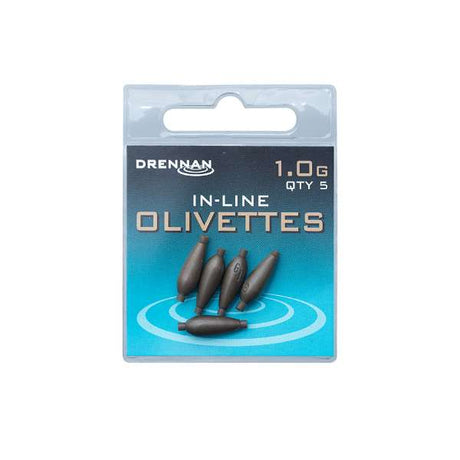 Drennan In-Line Olivette Blei 1.0g