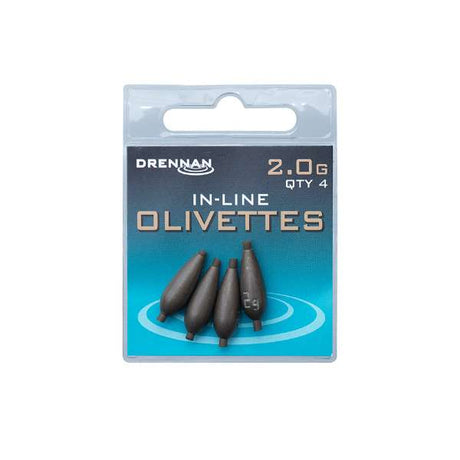 Drennan In-Line Olivette Blei 2.0g