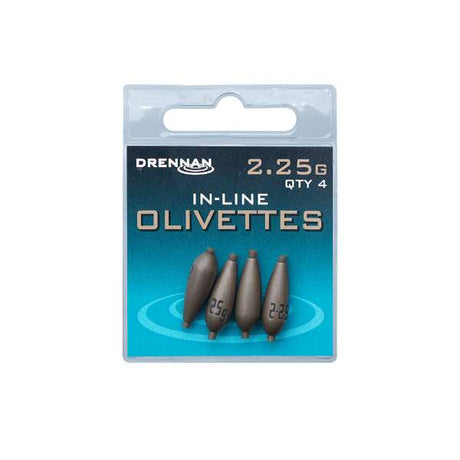 Drennan In-Line Olivette Blei 2.25g