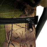 Eurocatch Klappstuhl Set für Angler 2 Angelhocker mit Rückenlehne Tasche und Camouflage Design