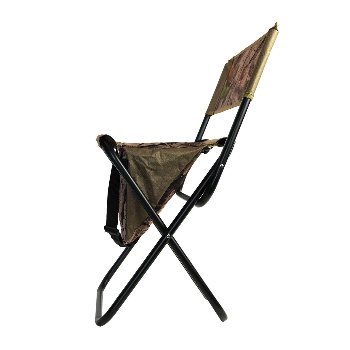 Eurocatch Klappstuhl Set für Angler 2 Angelhocker mit Rückenlehne Tasche und Camouflage Design
