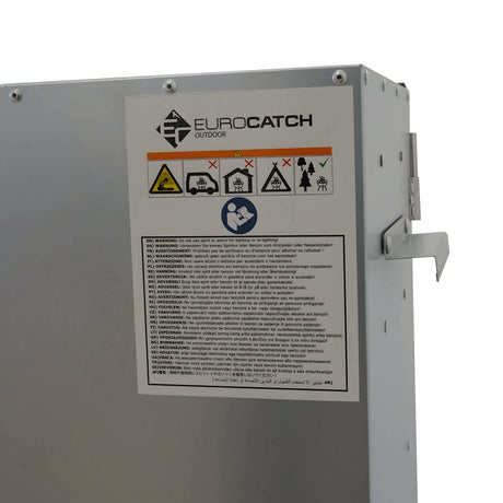 Eurocatch Magnum Räucherofen | 80x40x27,5cm | Inkl. Thermometer