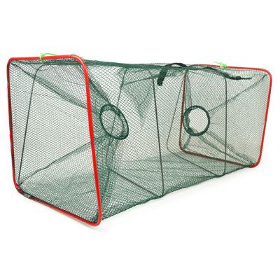 Eurocatch Faltbare Krebsfalle 55x25x25cm – Reuse für Krebse & Köderfische