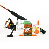 Eurocatch Spinnruten-Set 1.68m 5-20g Schwarz
