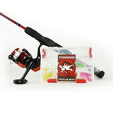 Eurocatch Spinnruten-Set 1.68m 5-20g Rot