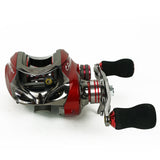 Profish Crius Baitcast Rolle LH 7.0:1 Rot