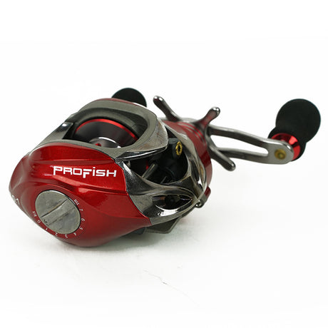 Profish Crius Baitcast Rolle LH 7.0:1 Rot
