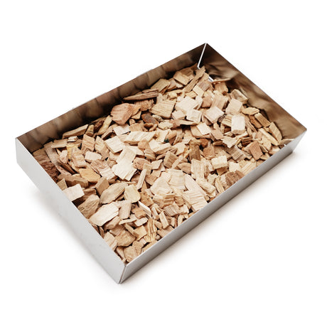 Eurocatch Räucherholz Set mit Edelstahl Räucherbox 3x4L
