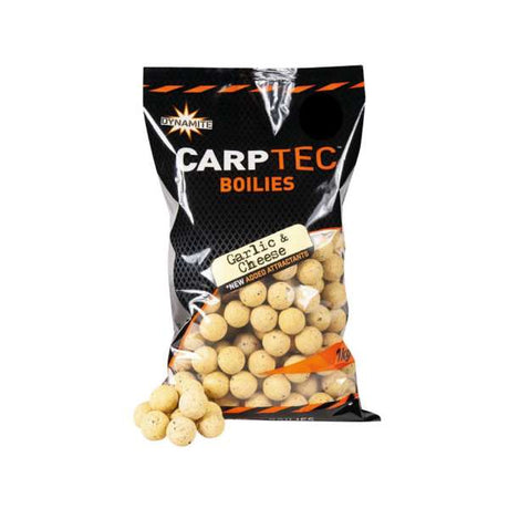 Dynamite Baits Carptec Boilies Knoblauch & Käse 2kg 15mm