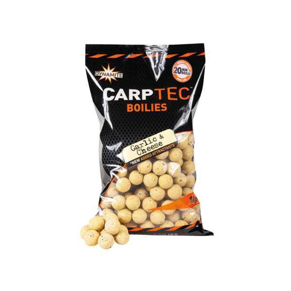 Dynamite Baits Carptec Boilies Knoblauch & Käse 2kg 20mm