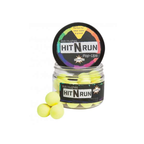 Dynamite Baits Hit N Run Pop-Ups Gelb - 12mm